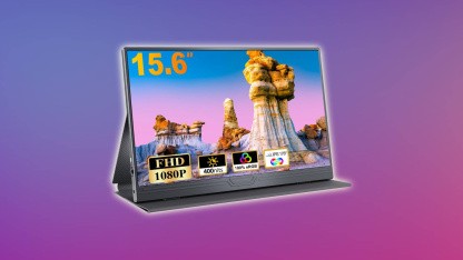 Anzeige: Tragbarer Monitor mit 15,6 Zoll FHD für unter 60 Euro