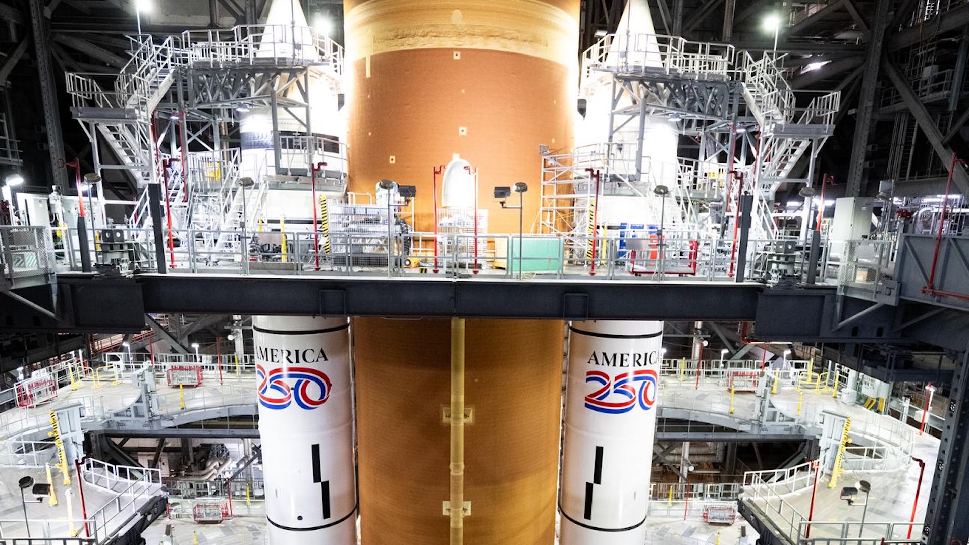 Artemis II gets patriotic makeover as NASA prepares to send crew around the moon