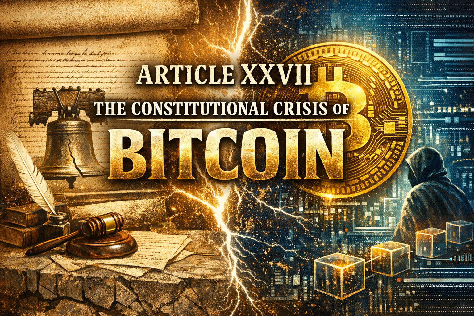 ARTICLE XXVII: The Constitutional Crisis of Bitcoin