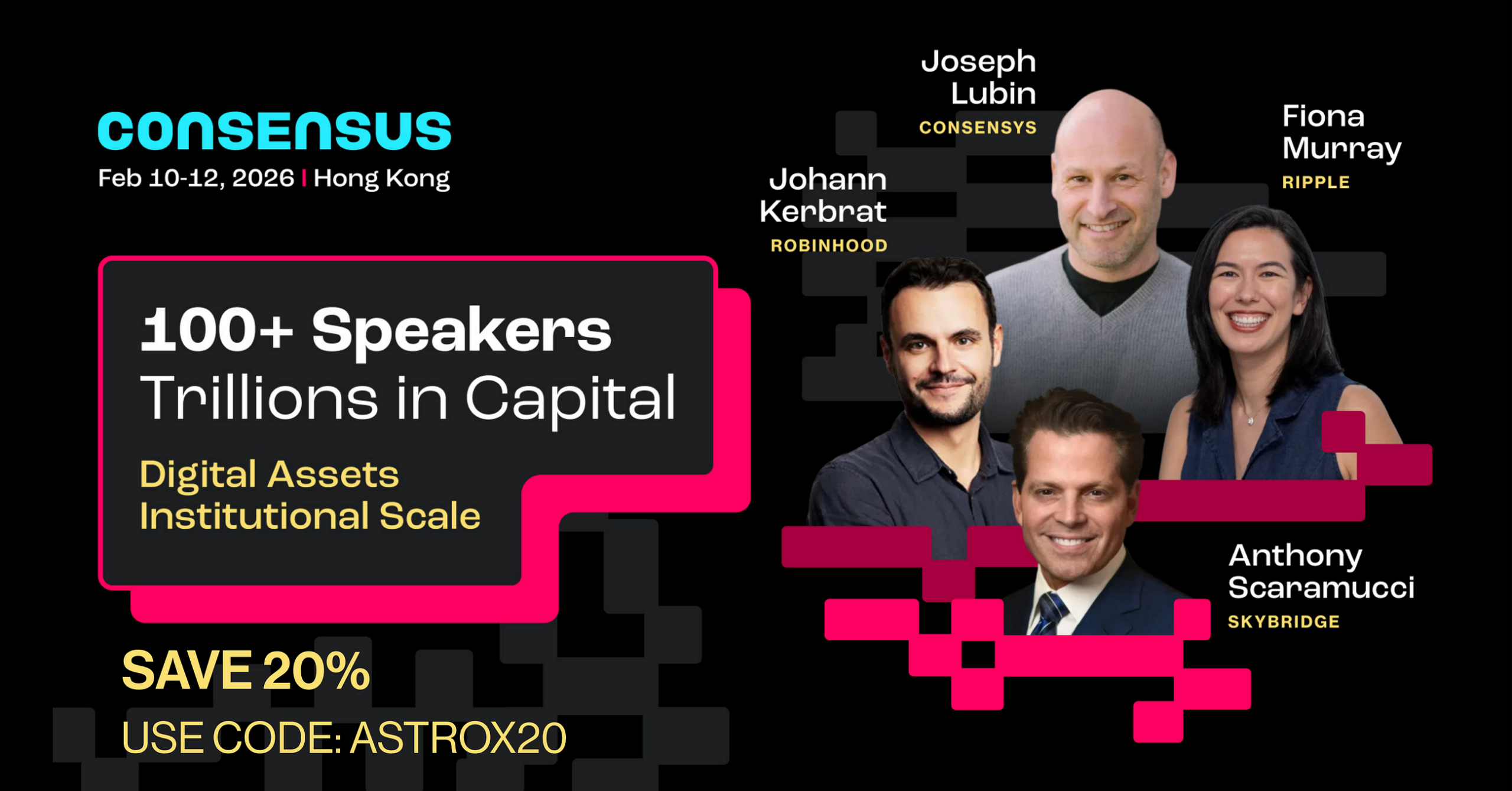 AstroX Finance × Consensus Hong Kong 2026