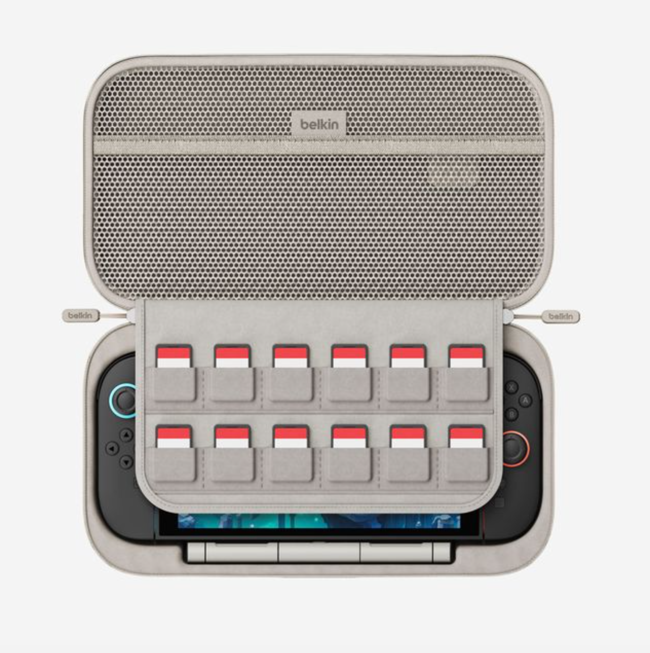 At CES, Belkin launches a new charging case for the Switch 2 with a screen for checking battery life