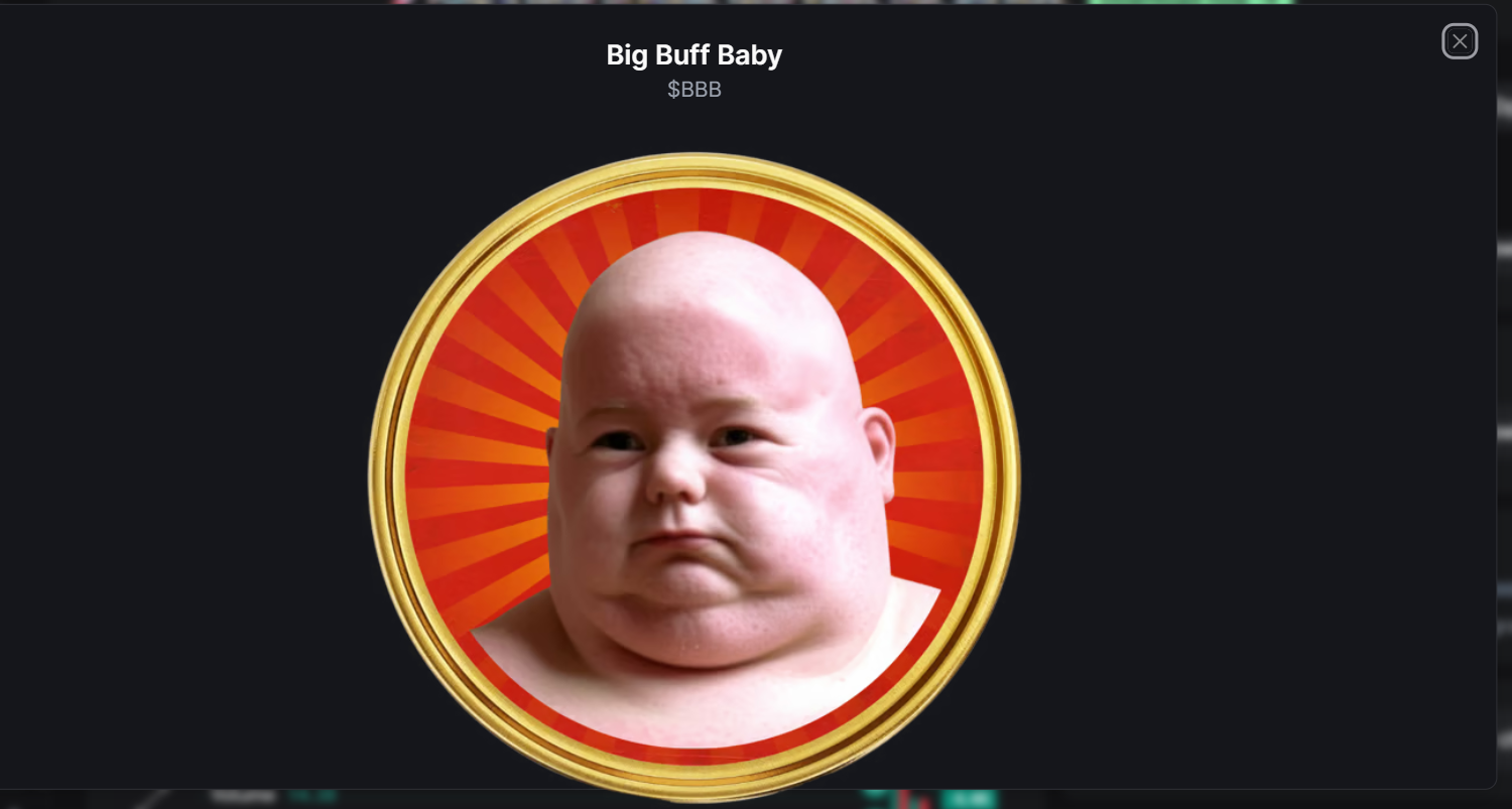 Big Buff Baby on pumpfun