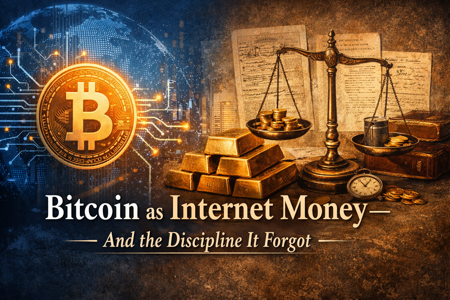 Bitcoin as Internet Money — And the Discipline It Forgot