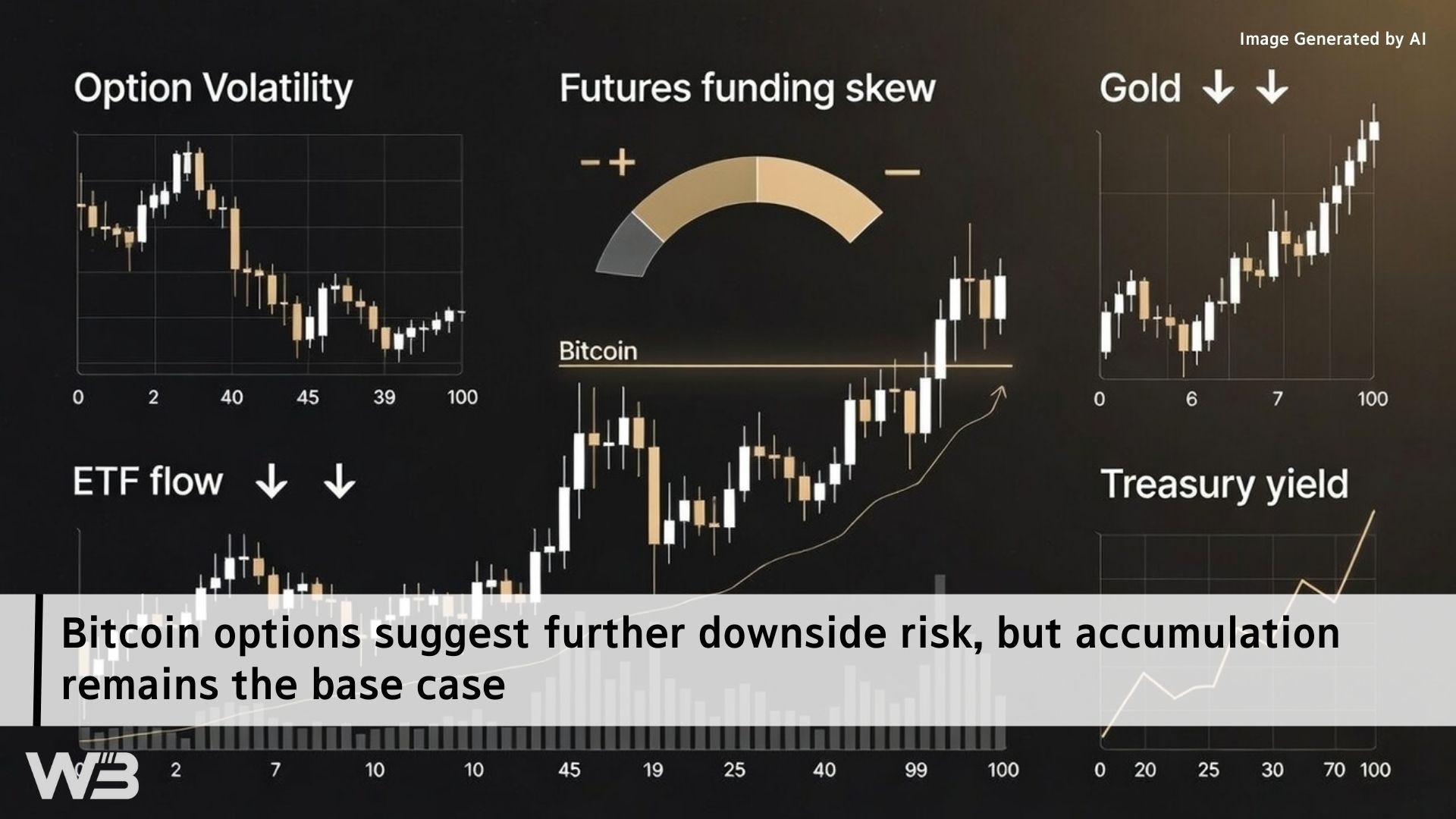 Bitcoin options suggest further downside risk, but accumulation remains the base case