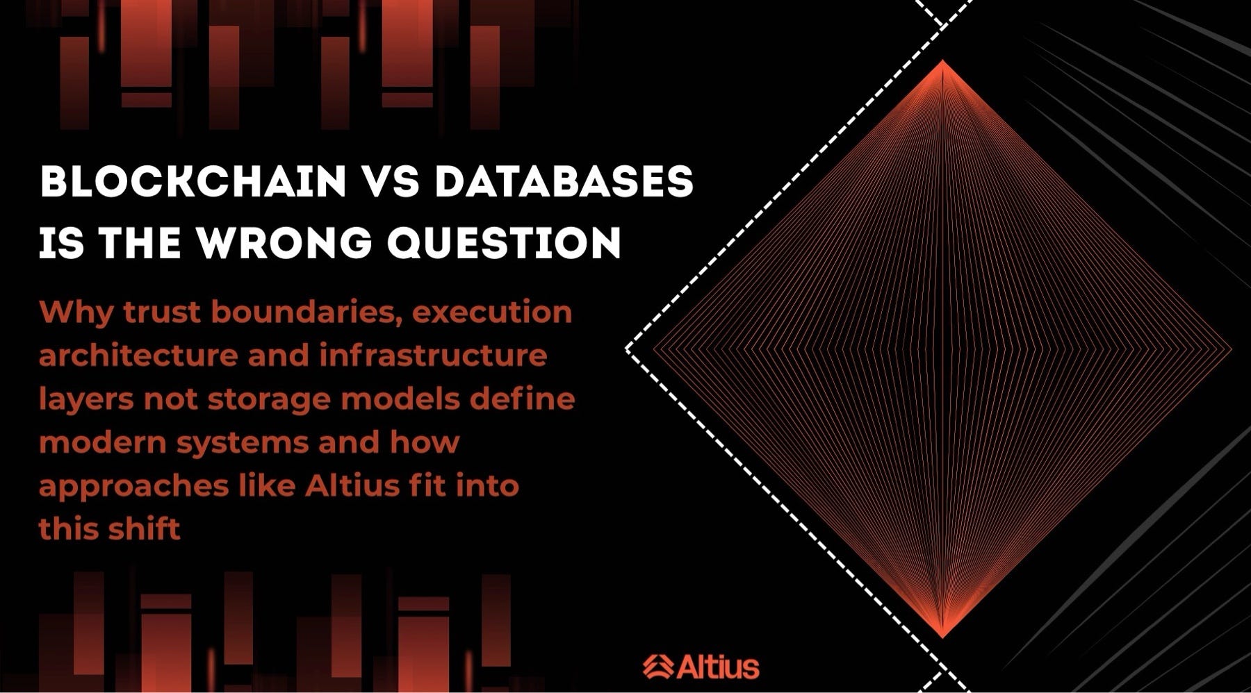 Blockchain vs Traditional Databases: Rethinking Trust, Control and System Design