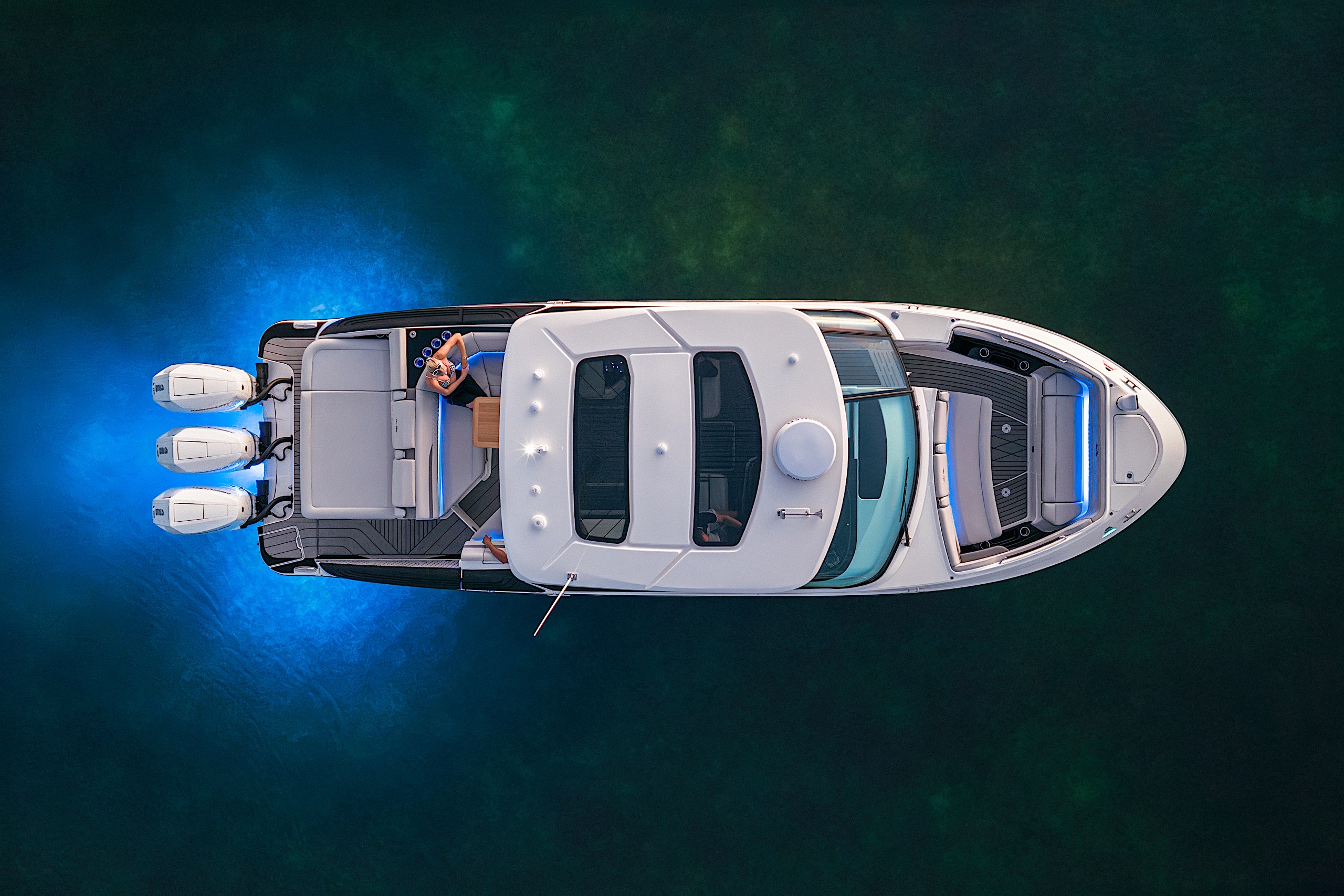 Brunswick’s latest boats at CES 2026 feature edge AI, self-docking capabilities and solar power