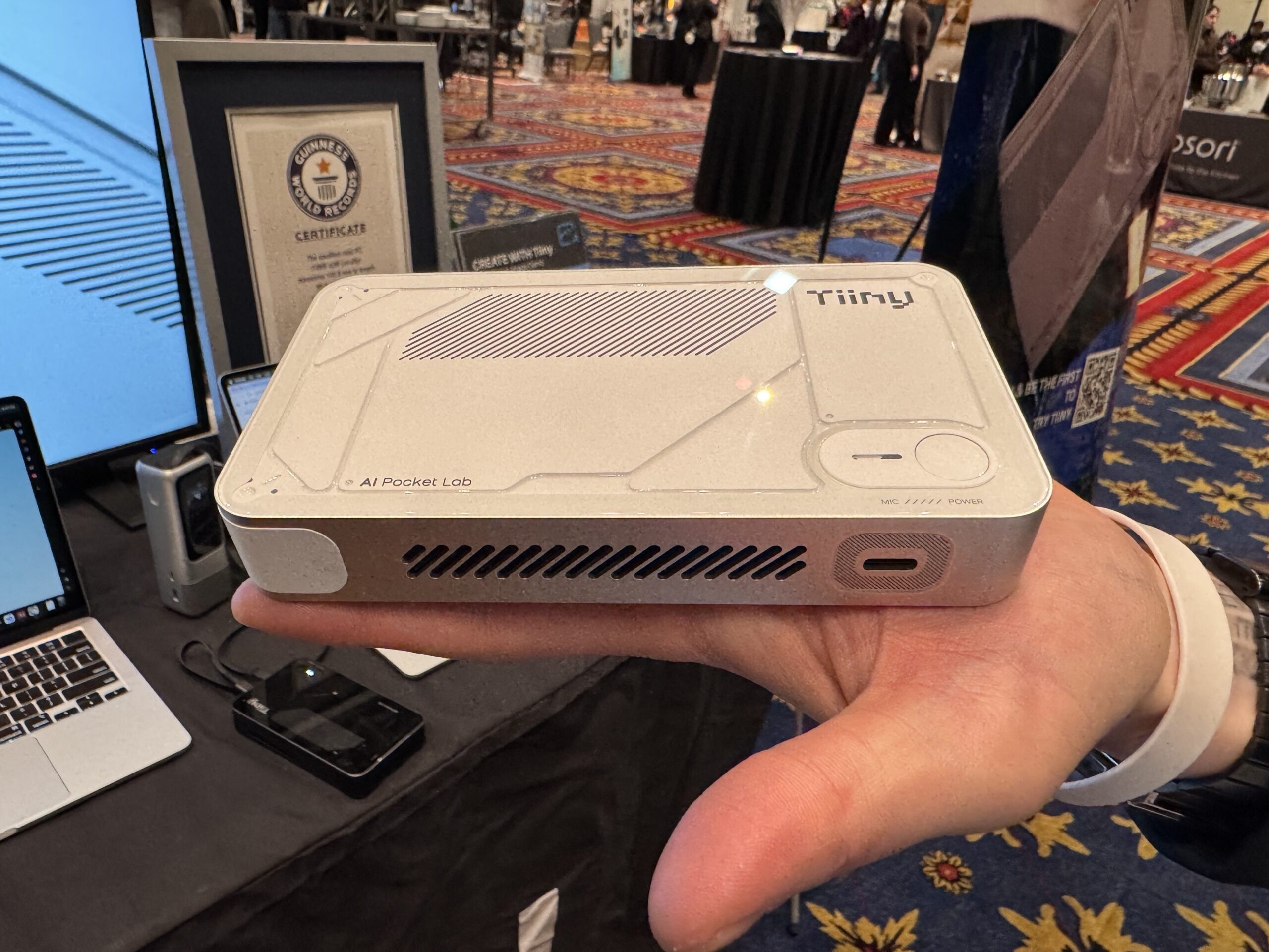 CES 2026: We tried an AI supercomputer that fit in our pocket. Meet Tiiny AI.