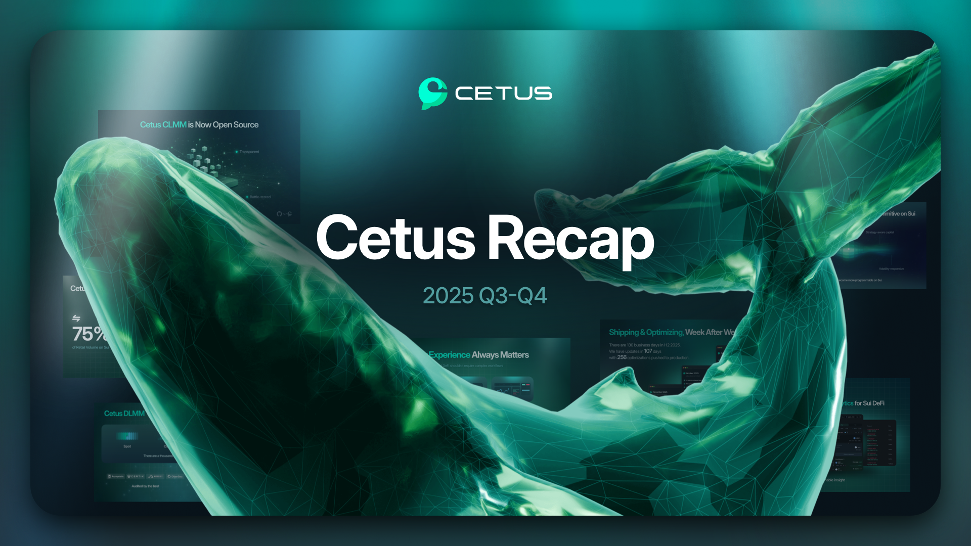 Cetus Recap: Strengthening the Foundation, Setting the Stage Ahead