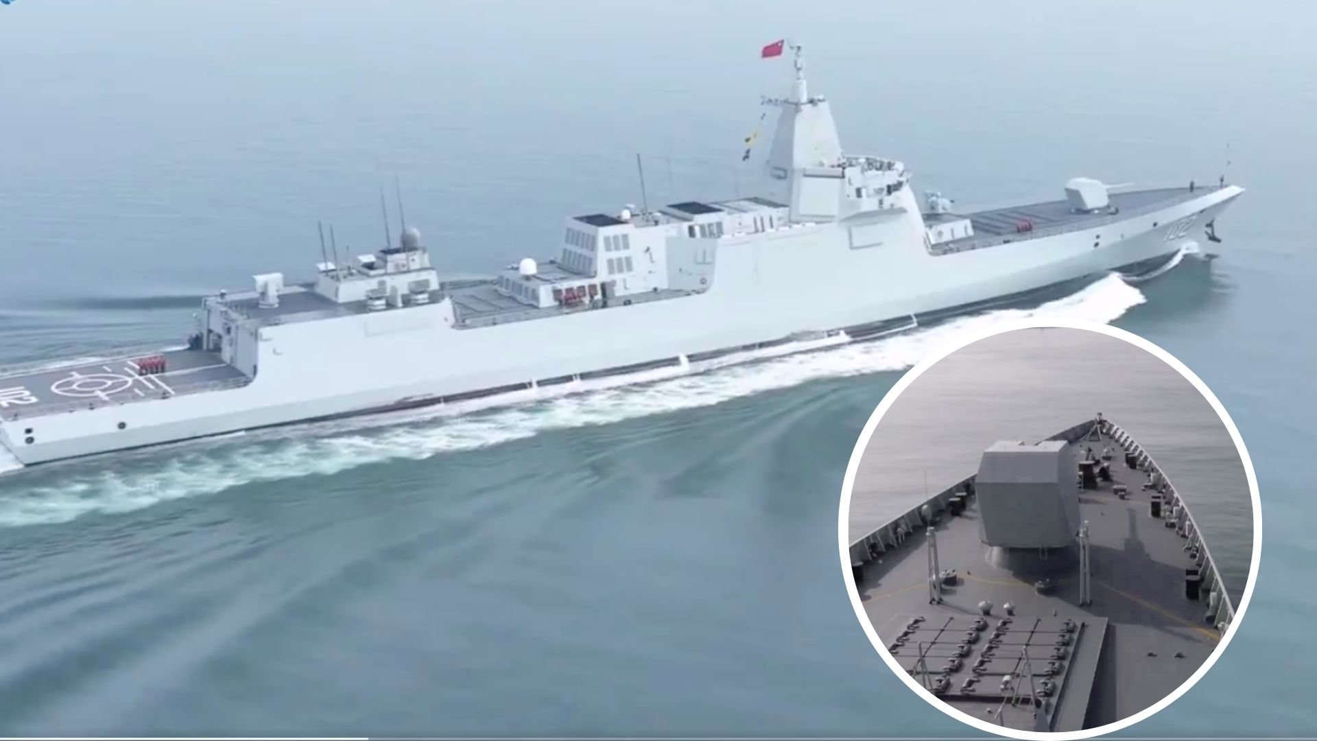 China’s massive 11,000-ton warship showcases anti-submarine capabilities in disputed waters