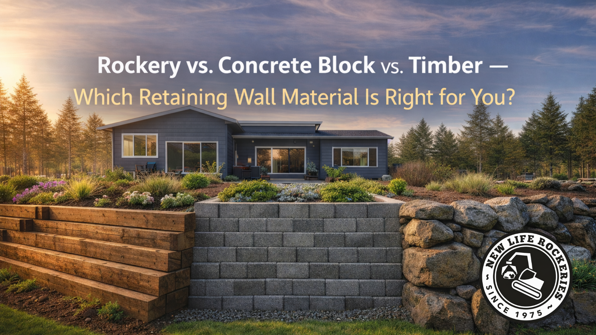 Choosing the Right Retaining Wall Material for Your Property