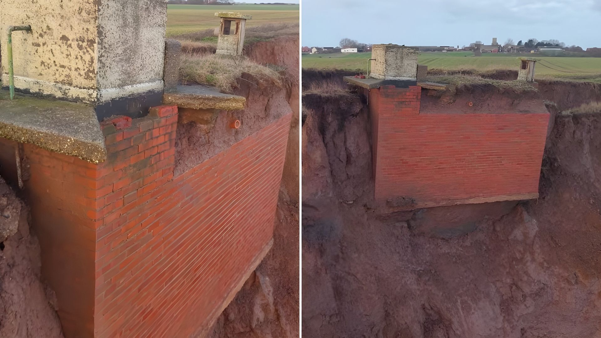 Cold War nuclear bunker on UK coast just days from collapse as erosion accelerates