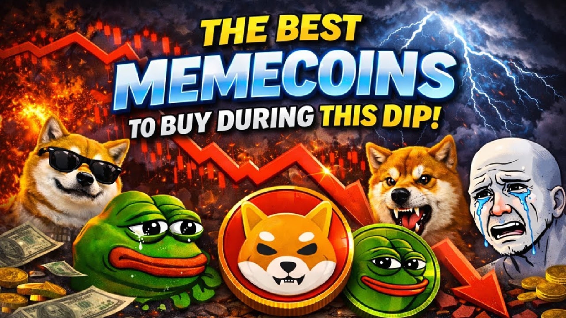 Cryptonews’ Best Meme Coins To Watch During The Market Dip