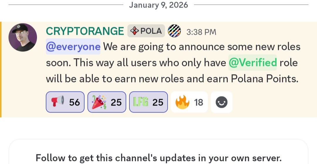 Dari Verified ke Peran Baru: Langkah Lanjutan Ekosistem Polana Network