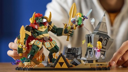 Das letzte Gefecht 77093: Neues Lego-Set lässt Link und Zelda gegen Ganon kämpfen