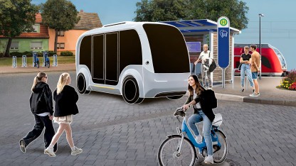 Deutsche Bahn: Straßenverkehr im Jahr 2045 – Szenario für den Nahverkehr