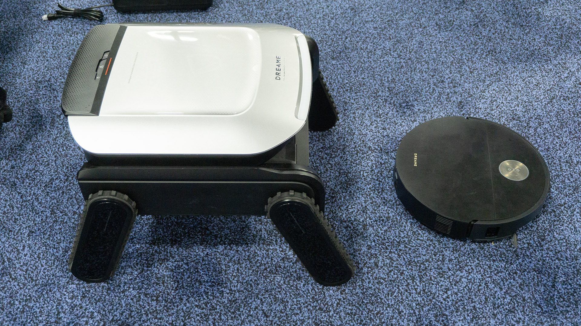 Dreame’s latest robot vacuum concept has slightly terrifying legs that can climb full-size stairs