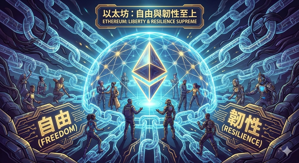 以太坊的初心與使命：自由與韌性至上