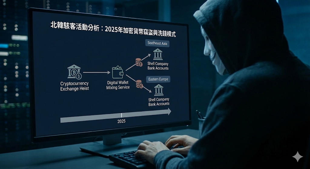 北韓駭客活動分析：2025年加密貨幣竊盜與洗錢模式
