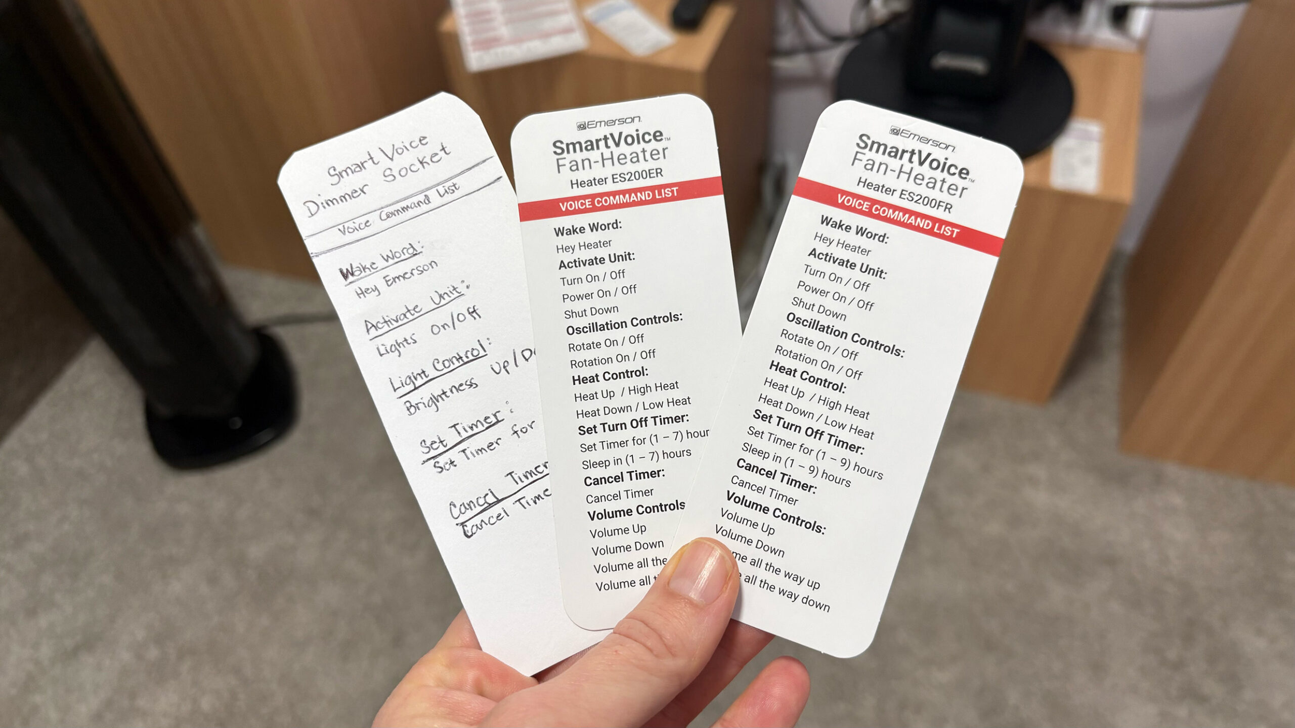 Emerson Smart brings offline voice control to lamps and fans