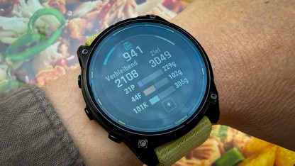Ernährungsfunktion ausprobiert: Einmal Pommes Mittel für Garmin Connect+
