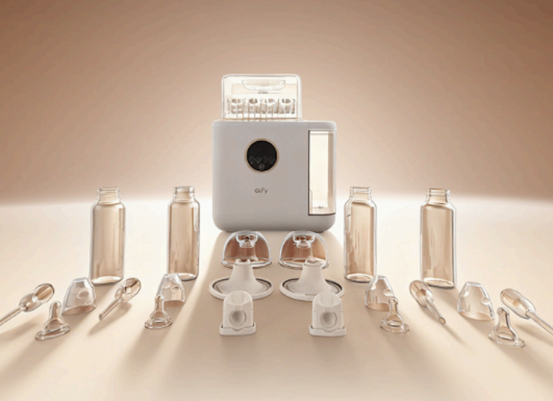 Eufy just revealed a tech-heavy baby bottle washer at CES