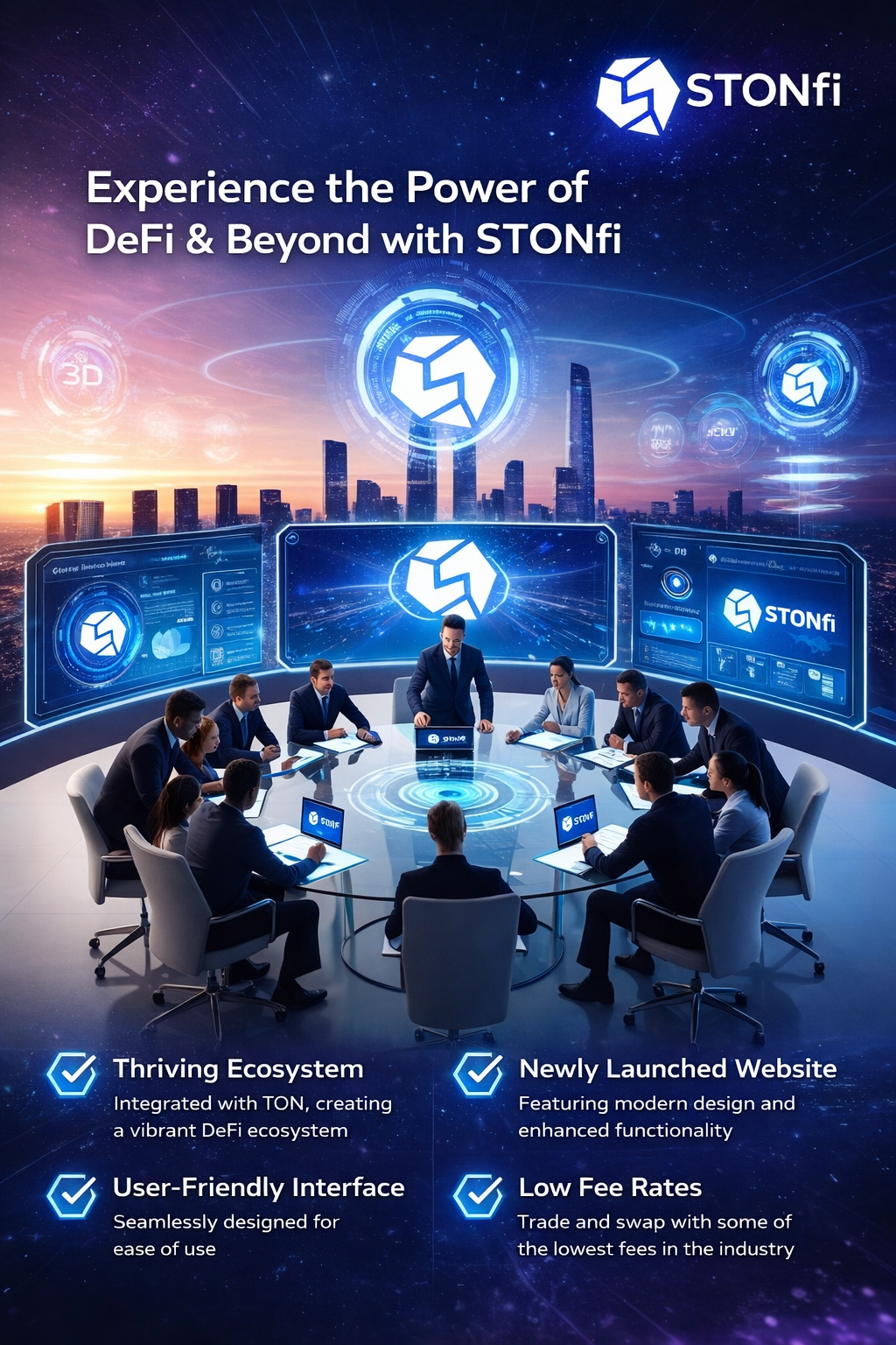 Experience the Power of DeFi and Beyond with STON.fi : Revolutionizing Decentralized Finance on TON