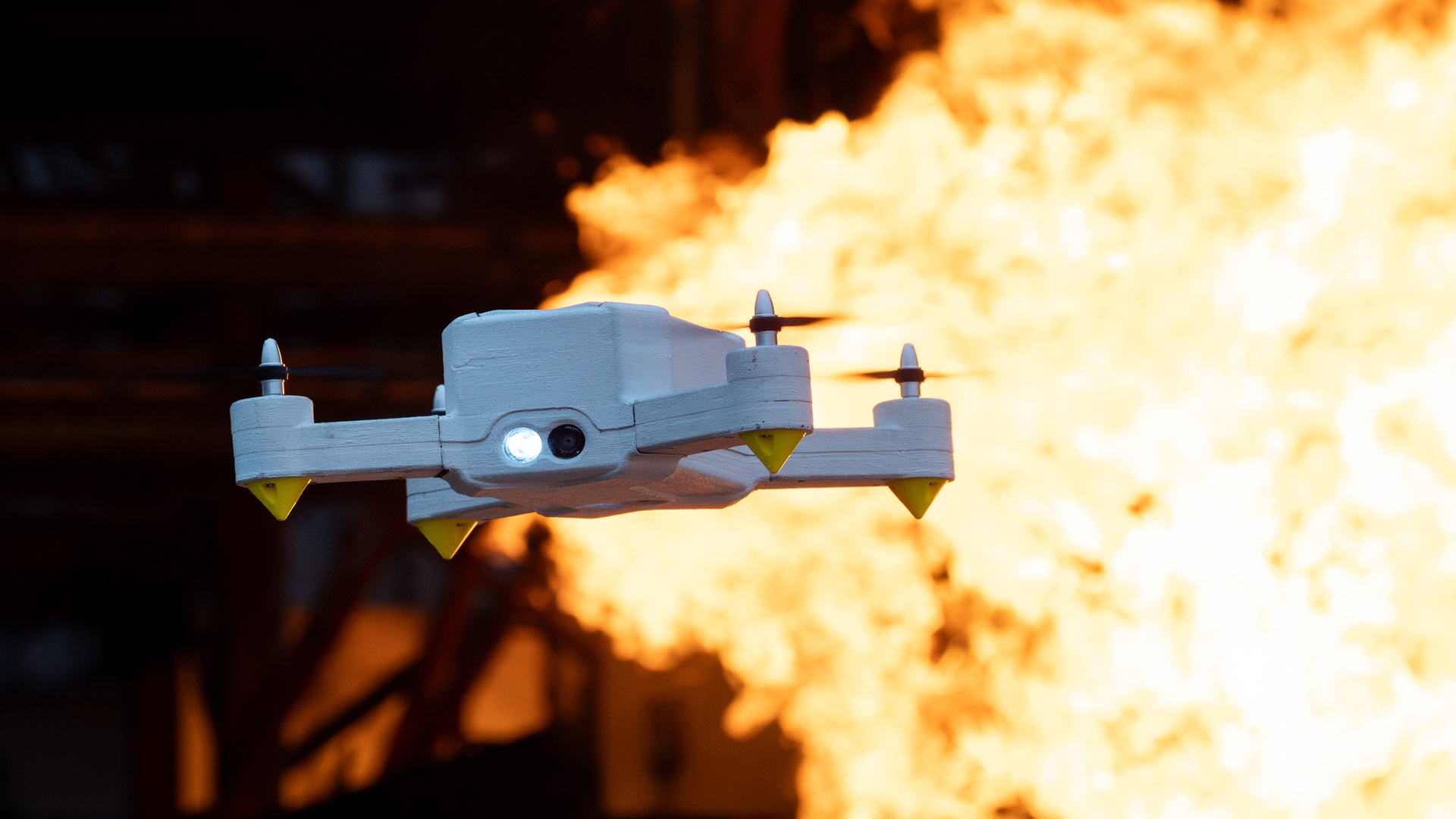 ‘FireDrone’ nears real-world use with aerogel shell that withstands 392°F blazes