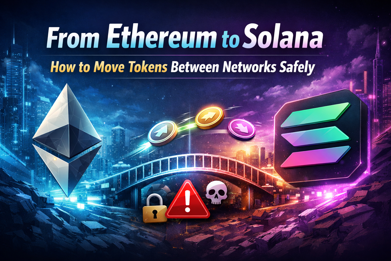 From Ethereum to Solana: How to Move Tokens Between Networks Safely