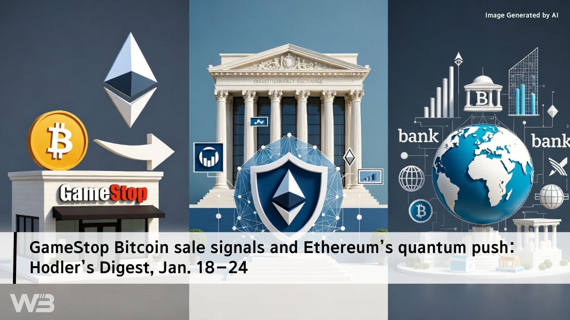 GameStop Bitcoin sale signals and Ethereum’s quantum push: Hodler’s Digest, Jan. 18–24