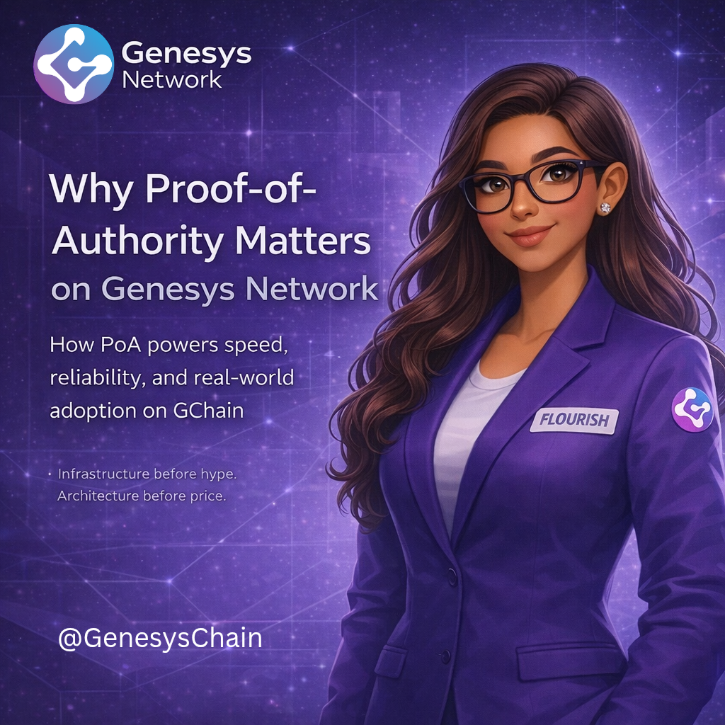 Genesys Network: Why Proof‑of‑Authority (PoA) Is a Game Changer