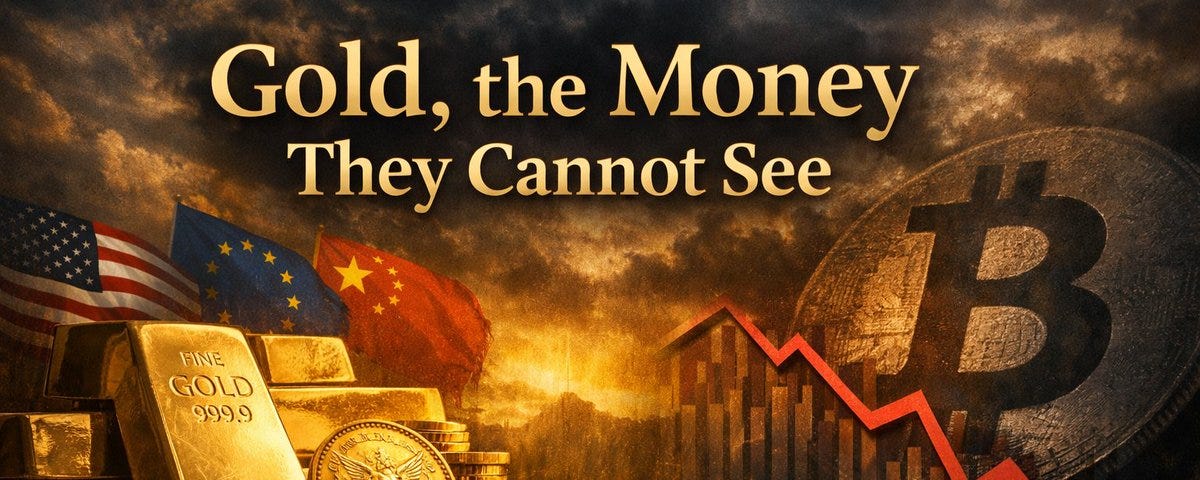 Gold, the Money They Cannot See