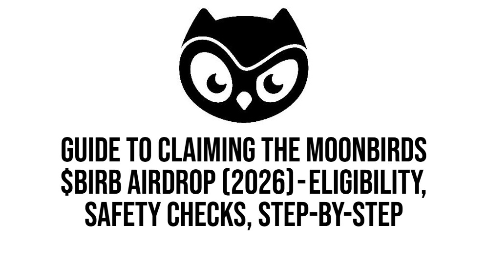 Guide to Claiming the Moonbirds $BIRB Airdrop (2026) — Eligibility, Safety Checks, Step-By-Step