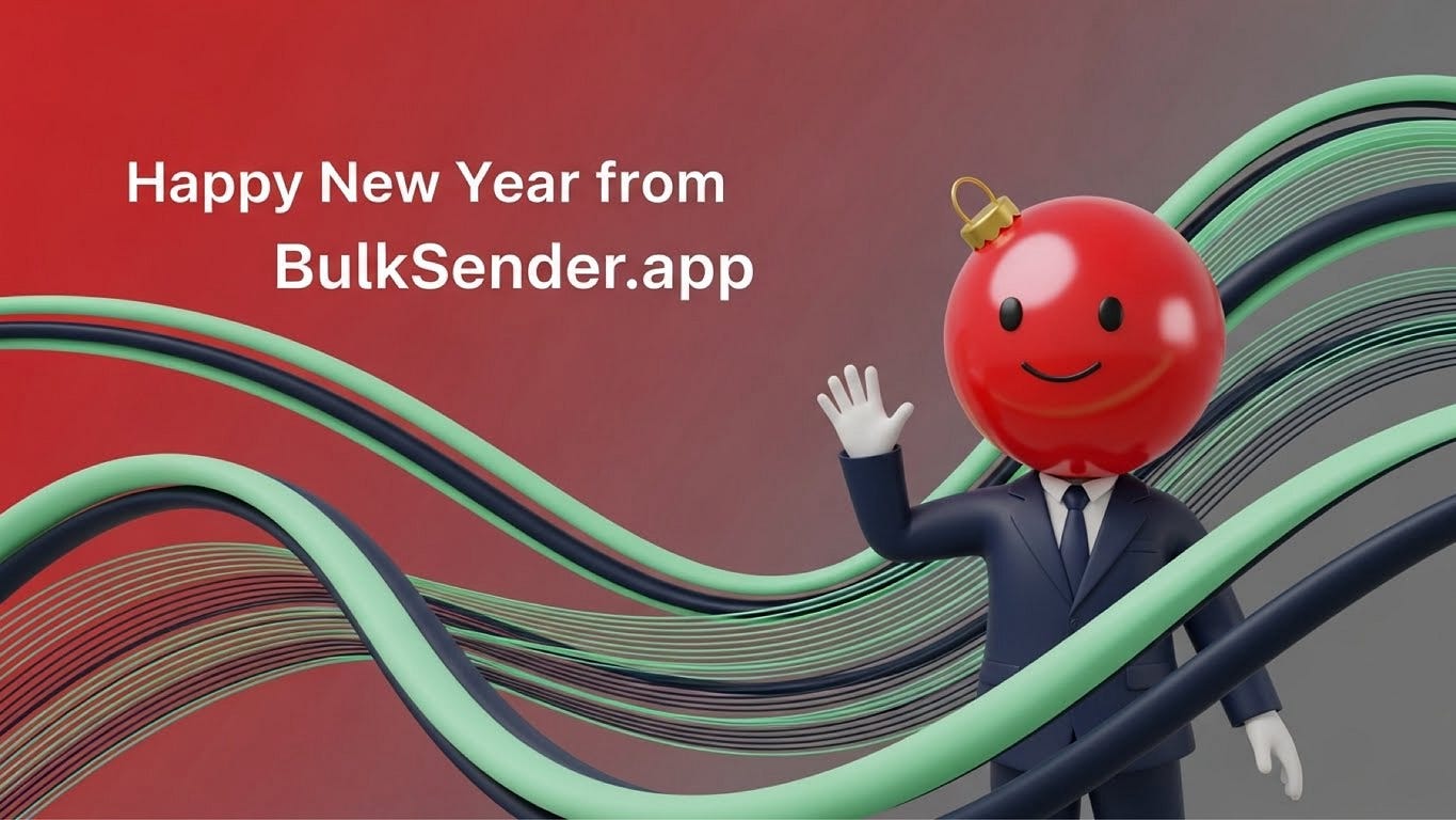 Happy New Year from BulkSender.app