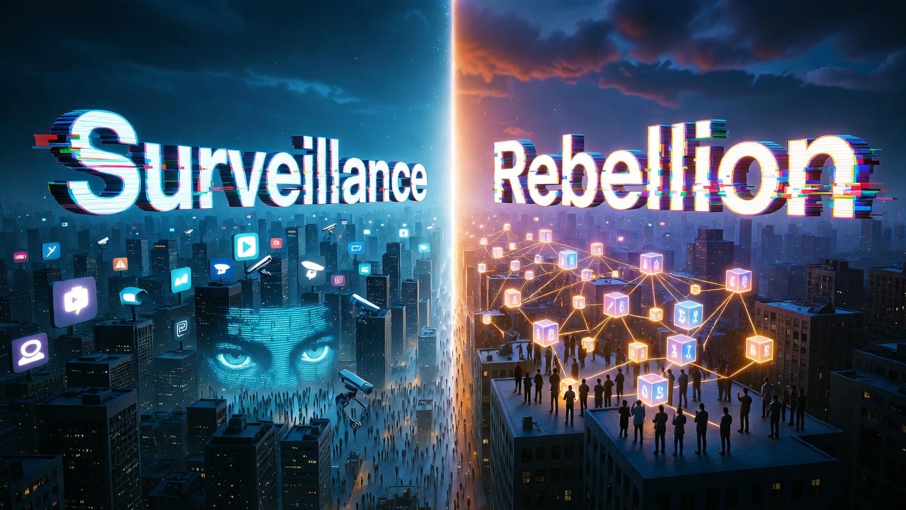 How Big Tech Built an Empire of Surveillance and Blockchain’s Bold Rebellion