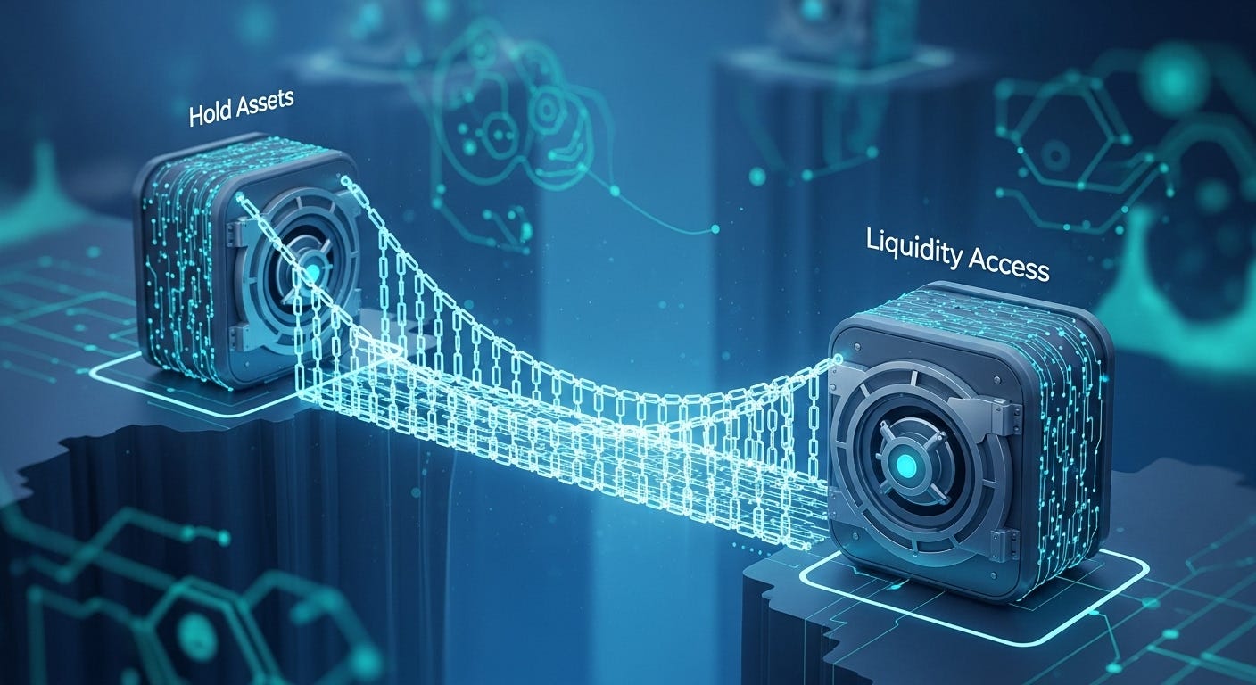 # How Crypto Loans Function as Liquidity Bridges Without Forcing Asset Sales