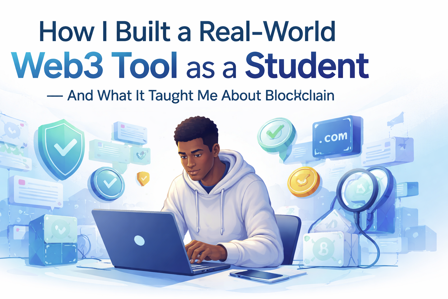 How I Built a Real-World Web3 Tool as a Student — And What I Learned