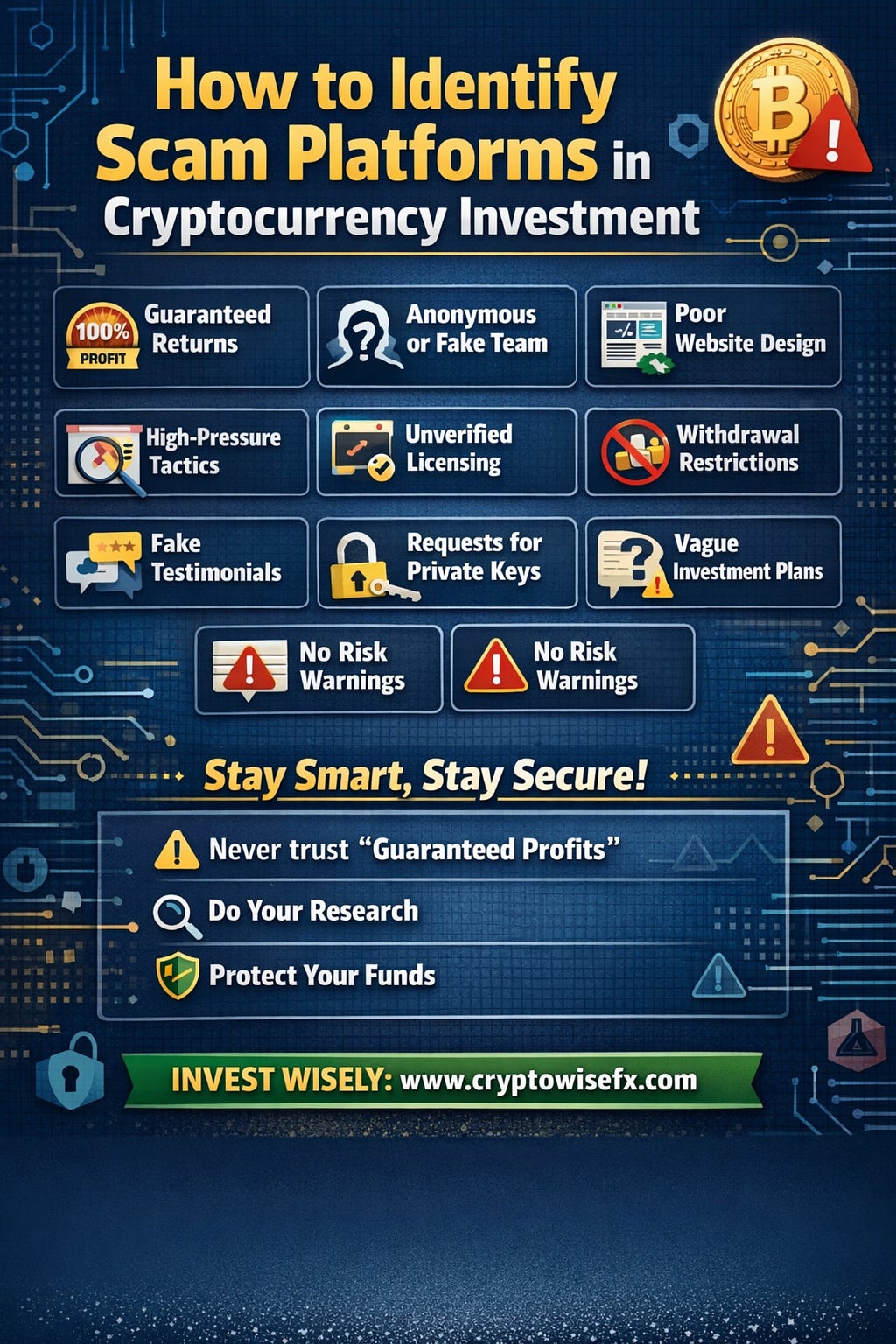 How to Identify Scam Platforms in Cryptocurrency Investment