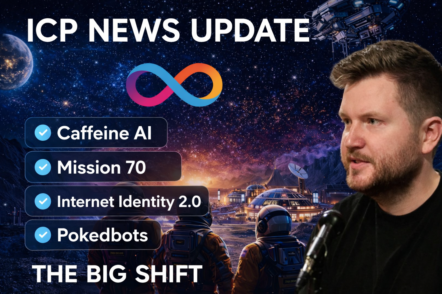 ICP News: Caffeine AI Momentum, Mission 70 Debate, Internet Identity 2.0, and Pokedbots