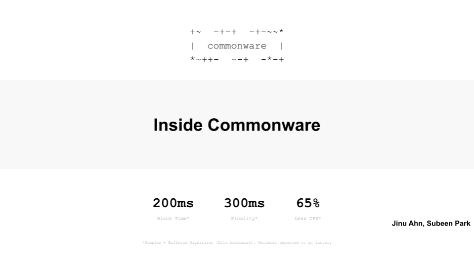 Inside Commonware