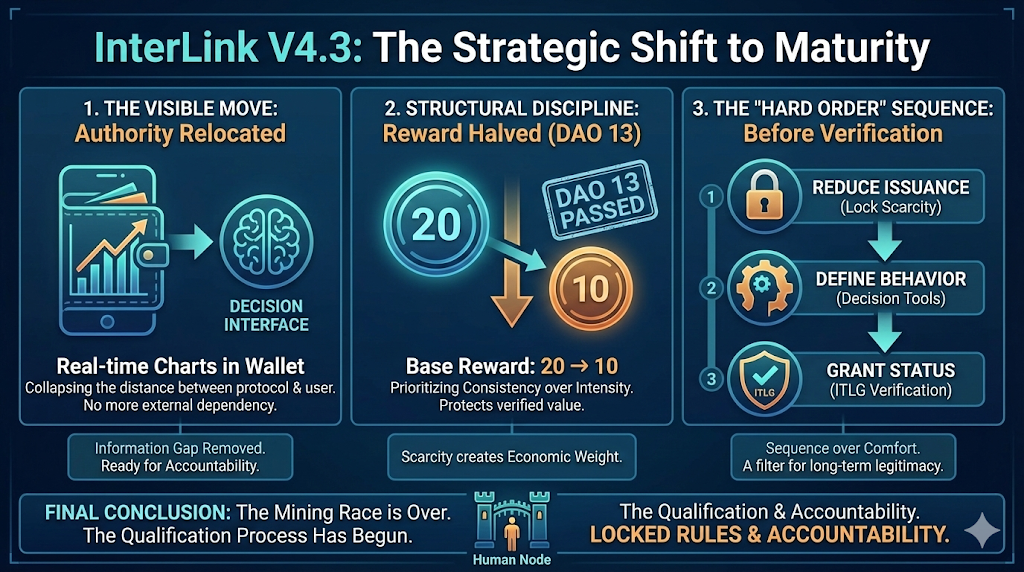 InterLink V4.3: Why Charts Came First — and Rewards Were Cut After