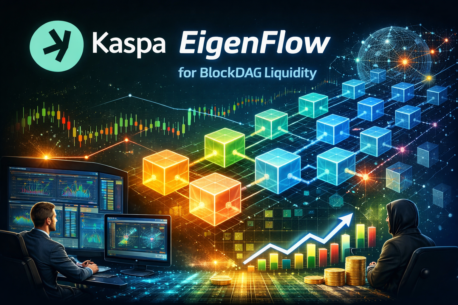 Kaspa Unveils EigenFlow: A New Market-Making Framework Built for BlockDAG Liquidity