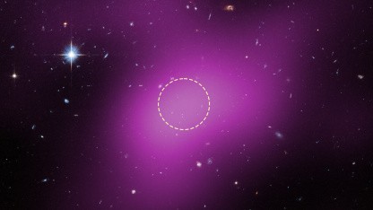 Keine Sterne: Leerer Bereich im All ist Himmelsobjekt aus dunkler Materie