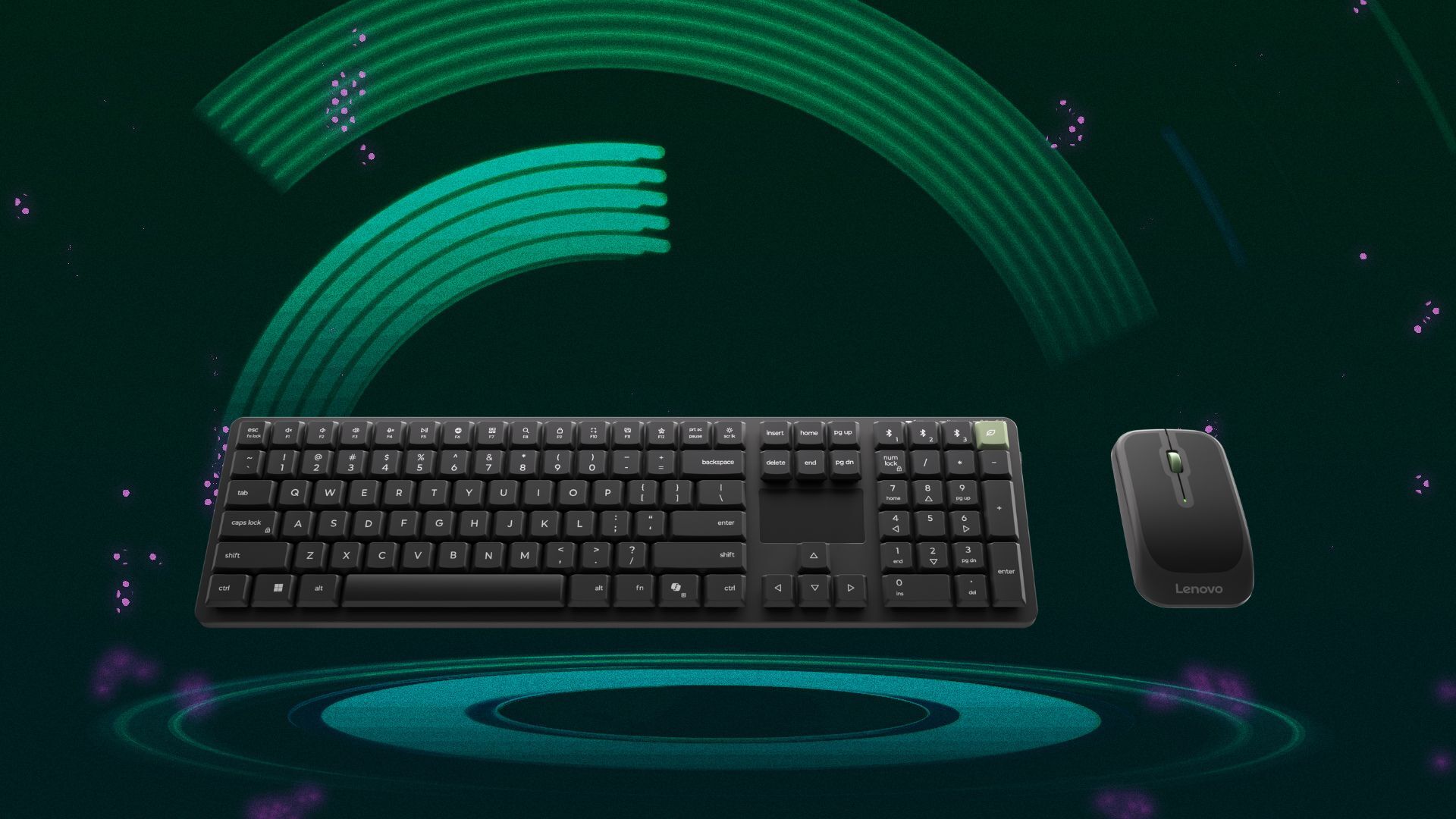 Lenovo debuts a concept no-charging keyboard and mouse combo at CES 2026