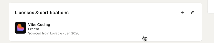 LinkedIn will let you show off your vibe coding expertise