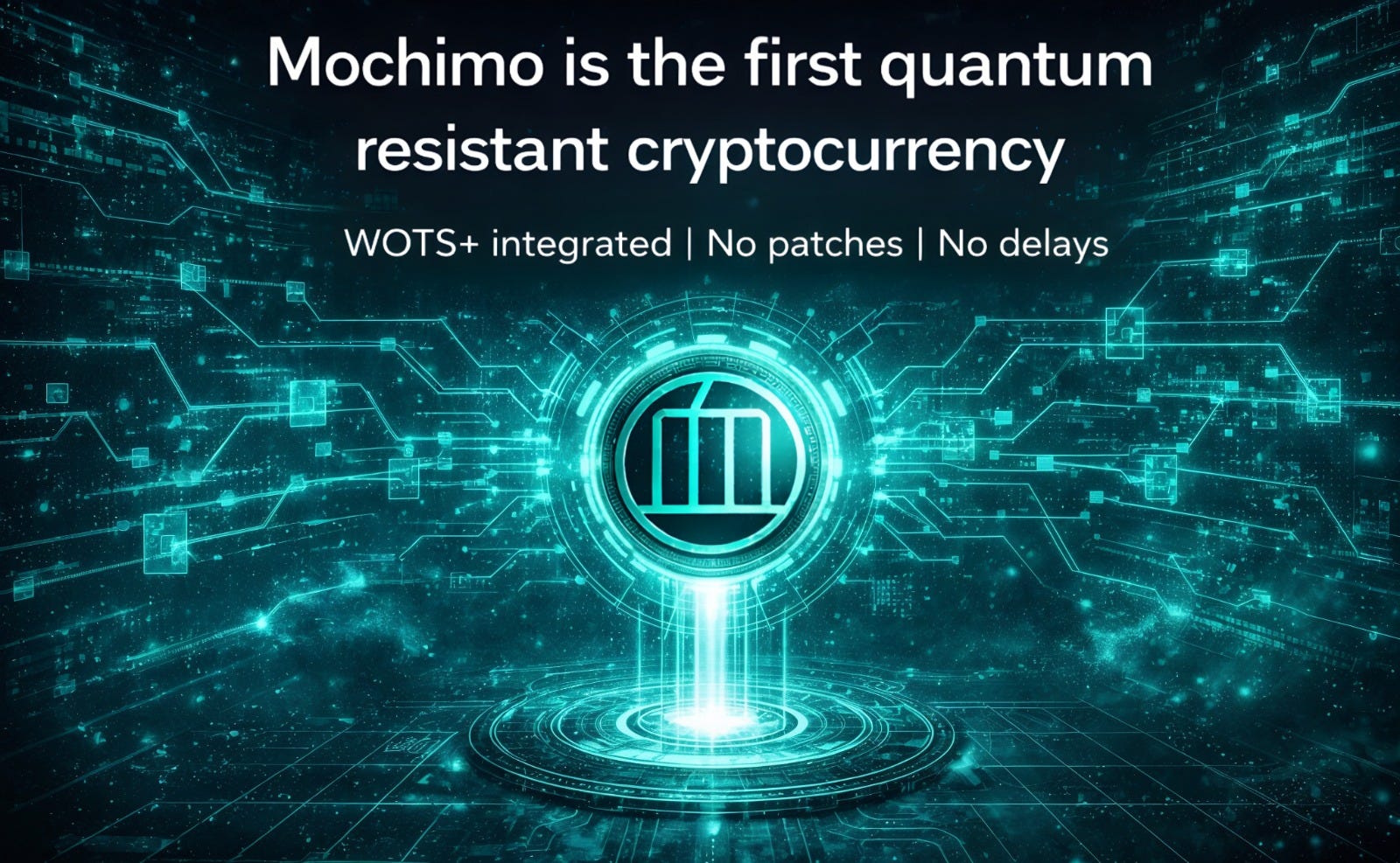 Mochimo the First Quantum-Resistant Cryptocurrency