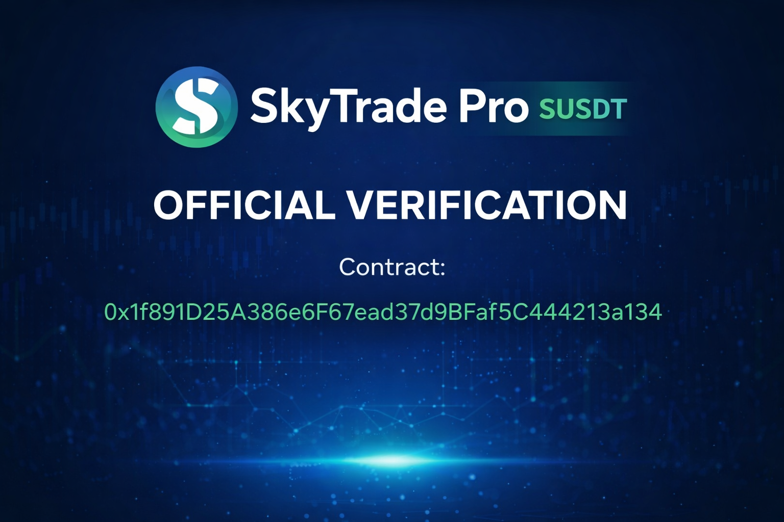 Official Verification Post — SkyTrade Pro (SUSDT)
We confirm that the official smart contract…