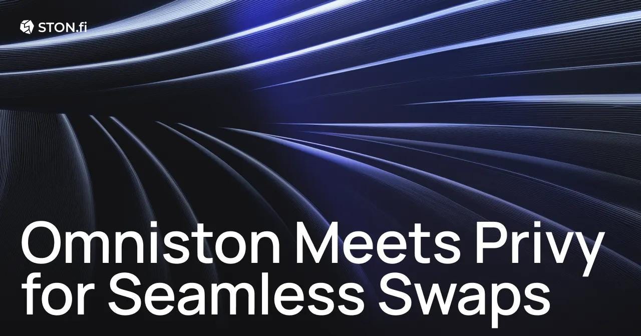 Omniston x Privy: Seamless TON Swaps for Developers.