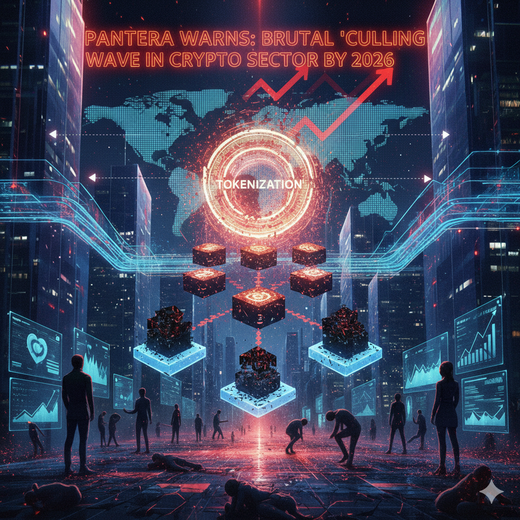 Pantera 警告：2026 年将迎来加密行业的残酷“修剪”潮