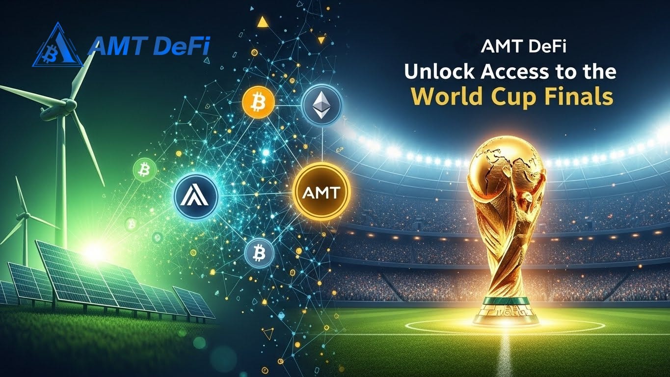 Participate in the AMT DeFi Global Renewable Energy Cryptocurrency Investment Program and receive a…
