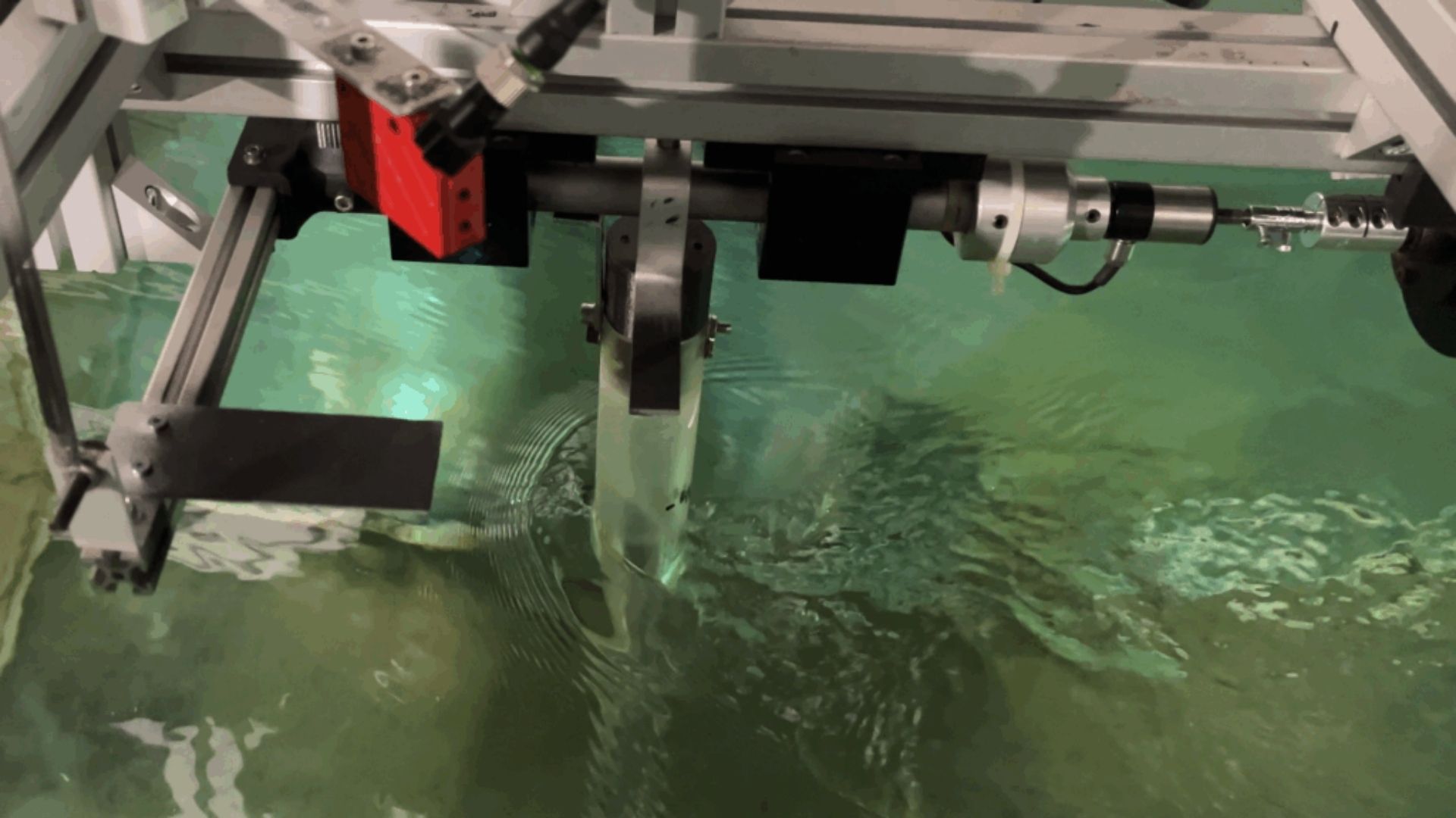 Pendulum-like cylinder could generate electricity from ocean water currents